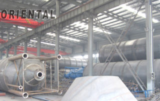 Cement sand silo