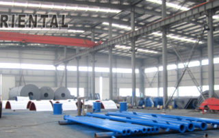 Cement sand silo
